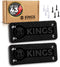 Gun Holder, Rubber Coated Magnetic Concealment Mount for Pistols, Rifles, and Shotguns for Hidden Storage