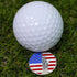 Lot of 10 Golf Ball Markers Assorted Patterns - Soft Enamel Technique