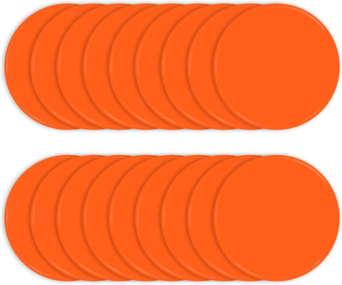 Spot Markers Rubber Floor Dots, 9inch Non Slip Agility Dots for Kids Sports Soccer Basketball Training, Preschool