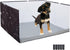 Bencacawinstyle Dog Litter Box with High Walls,Pee Pad Holder Tray for Indoor Dog