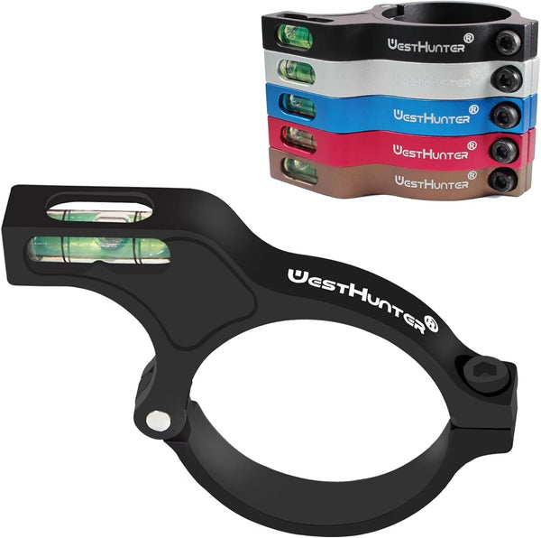WestHunter Optics Rifle Scope Bubble Level - For 30mm/34mm Tubes, Precision Shooting & Competition