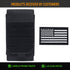 Upgrade 1000D Laser Cut Molle Phone Pouch, Heavy Duty Waterproof Tactical Cell Phone Holder for 4.7"-6.7" Phones
