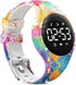 Kids Digital Pedometer Watch, Waterproof Fitness Tracker with Step Counting, Date/Alarm Clock/Timer for Children Teens