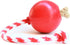 SodaPup USA-K9 Cherry Bomb - Durable Dog Tug Toy, Treat Dispenser & Chew Toy Made in USA from Non-Toxic Rubber