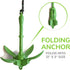 Gradient Fitness Kayak Anchor, Small Boat and Canoe Anchors, Jet Ski Accessory