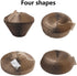 Collapsible Cat Scratcher Lounge Bed, Recycled Corrugated Cat Nest