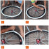 Road Bike Tires - Lightweight Puncture-Proof Solid Tires for Fixed Gear Cycling 700x23C