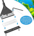 Algae Scraper for Glass Aquarium, Razor Scraper with 10 Replaceable Blades, Aquarium Cleaning Tools