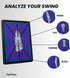 TeeTime Golf Practice Mat - Patent Pending Dual-Tone Sequin Design for Indoor/Outdoor Golf Training with Carry Clip
