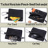 Tactical Keychain Pouch - Military Mini Size EDC Pocket Organizer as Coin Purse ID Card Holder
