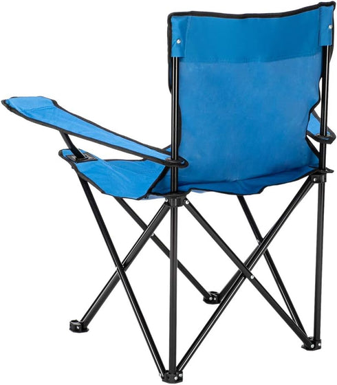 DESIGNSCAPE3D Camping Chairs, Portable Camping Chair with Headrest and Storage Bag, Portable Camp Chair, Easy to Clean