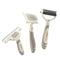 Professional Deshedding Dog Brush Grooming Kits, for Long-Haired Dogs and Cats -