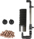 Carefree Fish Aquarium Filter Sponge, Quiet Bubble Filter with 3 Sponges and Filtered Ceramic Balls