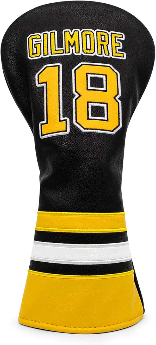 Golf Headcovers, Premium Leather Driver Fairway Wood Hybrid Covers with Number Tags