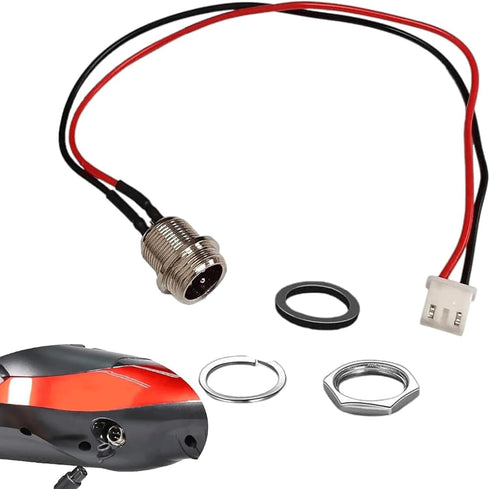 GYL Hoverboard Charging Port Replacement for Gotrax/Hover-1/SISIGAD Electric Scooter Charger Port Cable