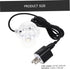 Aquarium Light Fish Tank Spotlight, Underwater LED Spotlight with Suction Cup Lamp for Fish Tank Supplies