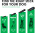 Goughnuts Dog Toys for Aggressive Chewers, Heavy Duty Rubber Stick Toy for Large Breeds