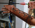 Handmade Leather Arm Guard Bow Hand Shooting Glove