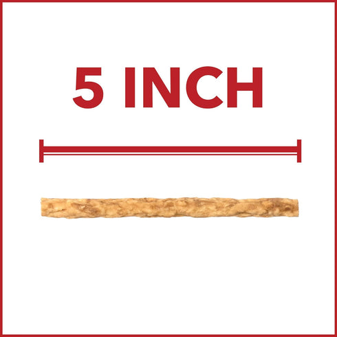 Pet Factory American Beefhide 5" Munch Mini Rolls - 1.5 lbs Chicken Flavor Dog Chew Treats