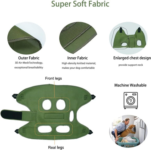 Hammock Trimming Mklhgty Dog Grooming for Nails and Ear/Eye Care, Sling for Grooming with Nail Clipperse