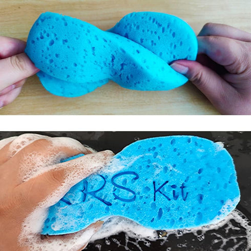 Practical Bike Washing Sponge, Bicycle Maintenance Supplies Cleaning Brush for Bike Frame