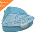 Hamiledyi Small Rabbit Litter Box for Cage - Triangle Potty Trainer Corner Bunny Toilet for Dwarf Holland Lop Rodent
