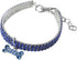 Rhinestone Pet Collar - Sparkling 3 Rows Crystal Diamond Dog Collars - Adjustable Wedding Collar for Small Medium Large