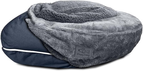 Floppy Dawg Round Bolster Dog Bed Replacement Cover, Fits Best Friends, Machine Washable, Medium up to 30W