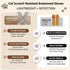 15.7 Trimming Ultra-Flexible Pet Handling Sleeves: Kevlar Scratch-Resistant Gloves for Cat Grooming, Nail & Arm