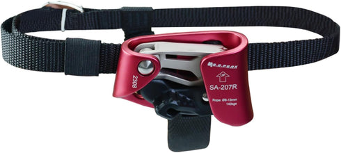 Upgraded Foot Ascender, 140kgs Strong Rappelling Gear for Rock Climbing, Tree Arborist, Climbing Rescue, 8~13MM Rope,