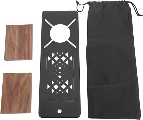 Portable Aluminum Alloy Camping Table Board with Detachable Stand for IGT Series Stove Plate