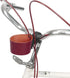 Tourbon Leather Bike Beverage Holder, Small Bicycle Water Bottle Cup Holder, Brown