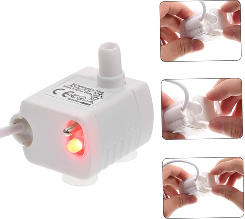 Water Dispenser Pump Scuba Diving Accessories, DC Submersible Fountain Pump for Pet Drinking Fountain, Dog Water