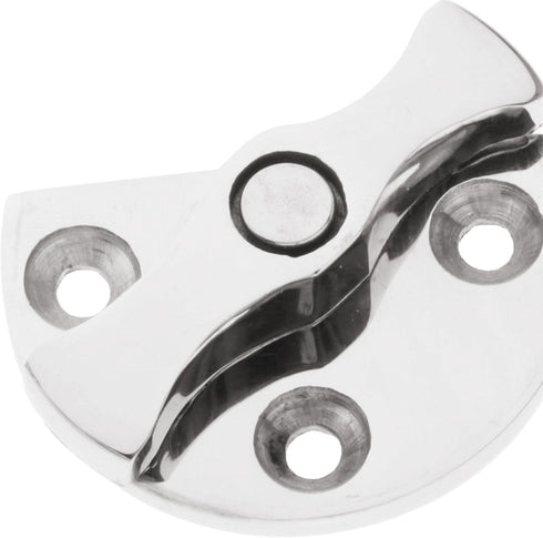 Stainless Steel 316 Boat Door Cabinet Hatch, 45mm Round Turn Button Twist Catch Latch Marine Hardware
