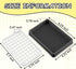 Hermit Crab Food Bowl with Grid,Large Capacity, Less Prone to Tipping Over for Reptile & Small Animal Tanks Hermit Crab