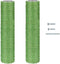 2-Pack Cat Tree Replacement Post 15.75" L, 2.75" Ø Green Cat Scratching Post with M8 Bolt