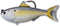 Generic Fishing Lure Rare mhs90ms605 Menhaden Pogy Bunker Shad Swimbait Natural Multi-Purpose Funny