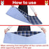 36"x41" KOOLTAIL Washable Pee Pads for Dogs - Waterproof & Non-Slip Plaid Puppy Potty Training Pads, Reusable Whelping