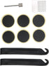 Tyre Glueless Patch - Small Lightweight Inner Tube Repair Kit for Fixed Gear Bikes, Repair Tool Kit