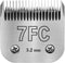7FC Clipper Blades for Pet Grooming, Replacement Blades Compatible with Andis, Oster A5, Wahl KM-10 Series.