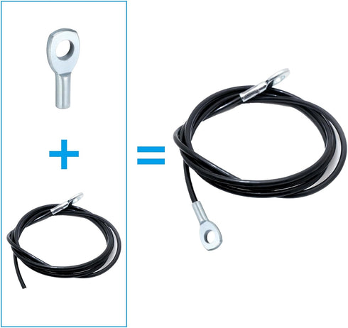 PATIKIL Cable Ball Stopper for Gym Machine Accessories, Wire Rope Port Joint Replacement Parts for Fitness Equipment