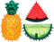 HomeSoGood 3Pcs Dog Cooling Chew Toys,Cooling Teething Toy for Puppies,Summer Interactive Squeaky