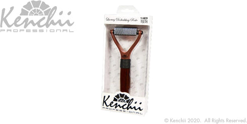 Kenchii Luxury Pet Grooming Rake - Dematting Undercoat Rake for Dogs and Cats, Precision Dog Brush for Shedding