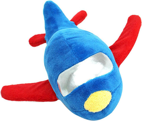 Durable Plush Plane Dog Chew Toy for Healthy Teeth