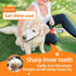 Undercoat Rake for Dogs, 2 in 1 Dematting Comb & DeShedding Tool for Long Hair Cats, Reduces Shedding