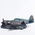 Resin Aquarium Military Thunderbolt Fighter Airplane Wreck Decoration for Fish Tank