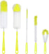 KELINFONG 5 Pack Bottle Brush, 16 Inch Long Handle Bottle Cleaning Brush,Straw Brush,Flexible