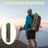 225lbs Backpacking, Folding Camping Chair with Cup Holder & Storage Bag, Capacity, Large Anti-Sink Feet, Breathable PE