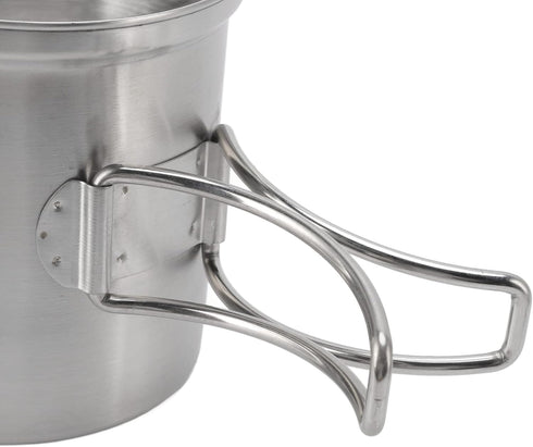 Set Set Wood Stove Cooking Pot Wood Stove Cooking Pot Cookware Stainless Steel Pot Plant for Outdoor Outside
