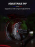 ROCKBROS USB Rechargeable LED Bike Tail Light, 6 Modes IPX4 Rear Light for Night Riding